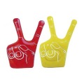 Custom PVC funny inflatable Hand toy for advertising