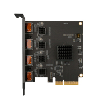 PCIE 4U SDK Support VMIX Streaming Capture Card 4 Channels