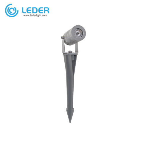 د LEDER المونیم باغ منظره 3W LED سپک څراغ