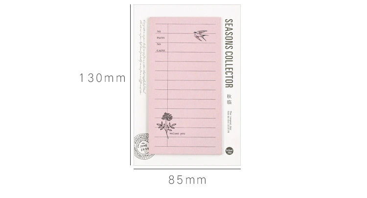 Creative Design Tearable Sticky Memo Pad