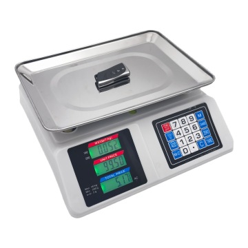 Electronic Pricing Scale 40 kg/30 kg Vegetable Balance Scale for Retail Stores
