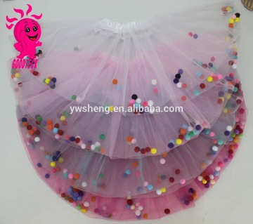 New Design Girls Ballet Tutu Skirt Birthday Tutu Dress For Children Pettiskirt Tutu For Baby Girl