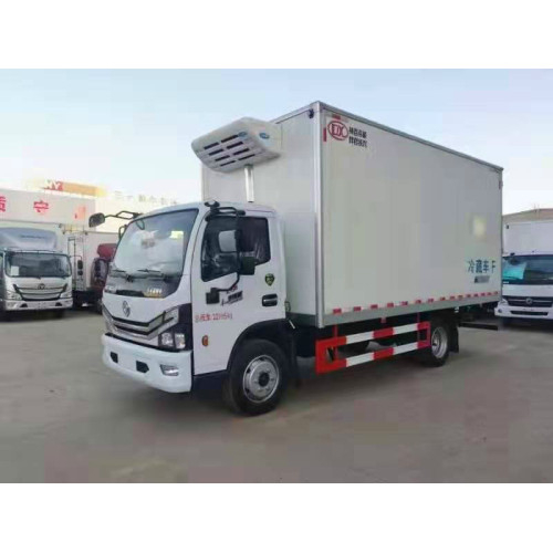 Camion de crème glacée de cargaison de réfrigérateur de Dongfeng 5.1m