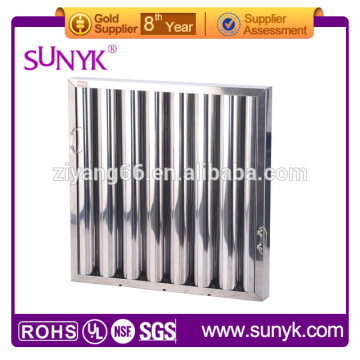 kitchen hood baffle filter, industrial filters, hood filter