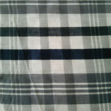 yarn dyed woven fabric nylon cotton blended fabric light voile fabric