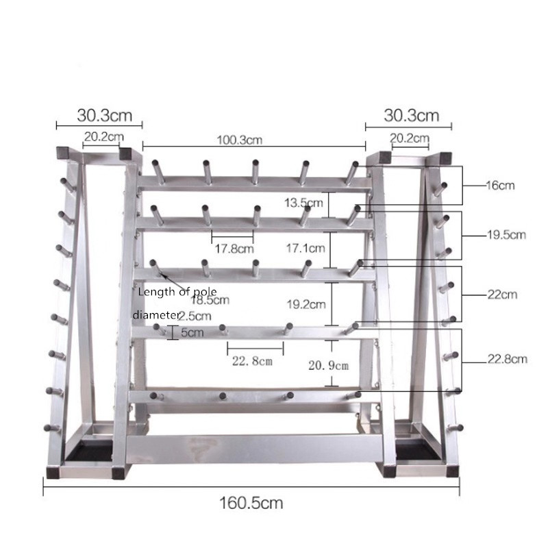 20 30 sets color barbell rack combinations