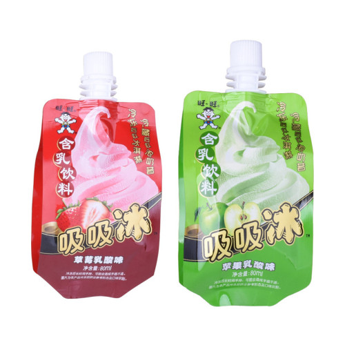 Zip Lock Bags Food Pouch Recycling Juice Pouch