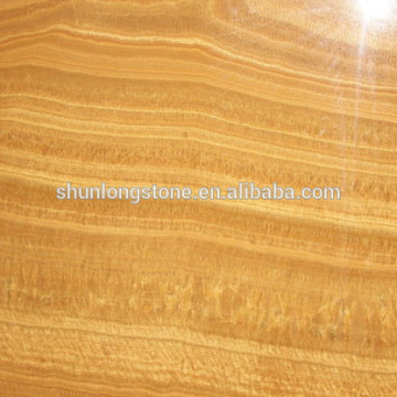 Yellow wooden marble tile,Yellow marble slab