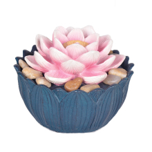 Table Fountain Lotus Blossom