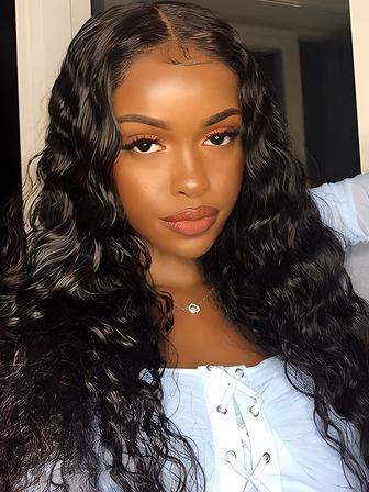 Loose Deep Wave V Part Human Hair Wig