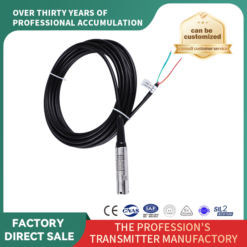 Senzor de nivel de apă submersibil de 19 mm pentru monitorizarea găurilor de foraj