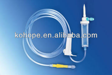 infusion set with filter