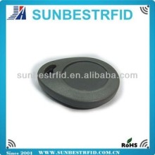 Keychain tag rfid keyfob tag with different colour passive rfid tag