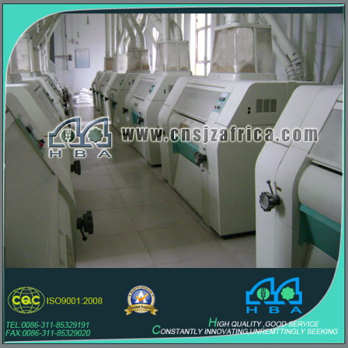 250T per day corn flour mill machines production factory