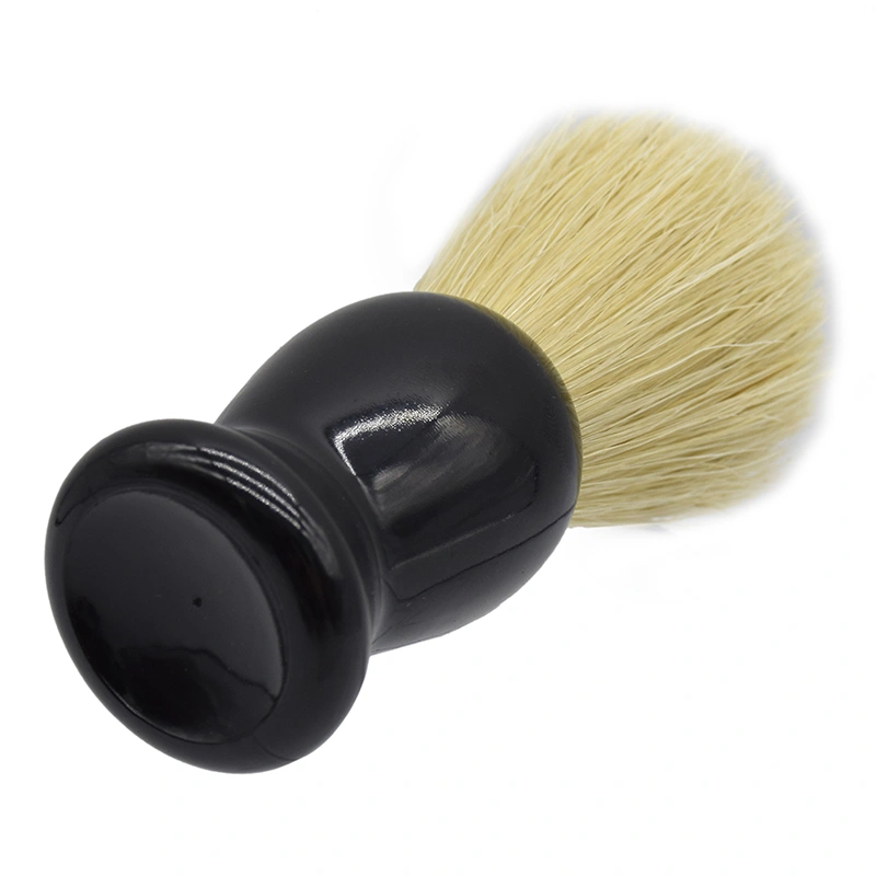 High Quality Plastic Handle Male Beard Shaving Brush Nylon Hair Foam Brush for Male Grooming