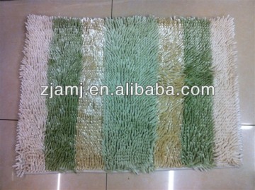 Washed by machine and hand 4 colors chenille carpet