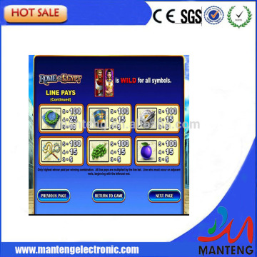 WMS NXT Rome&Egypt slot game board/slot game PCB/Williams Casino Game Board/Williams Game PCB