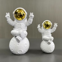 Custom Outdoor Office Astronaut Figurine Fabrication Services
