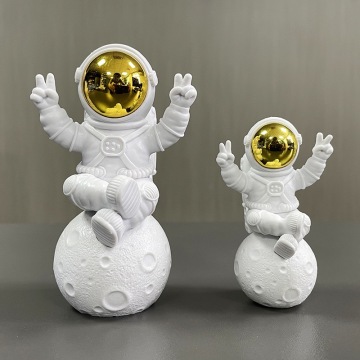 Custom Outdoor Office Astronaut Figurine Fabrication Services