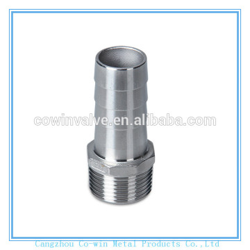 Stainless Steel Threaded Hose Nipple/Hose Nipple Pipe Fitting