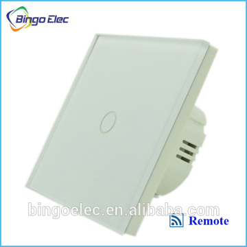 New EU/UK standard 1gang 1way remote touch wall switch