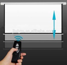 Motorized Electric Projection Screen With Remote Control 100" 120" 150" 16:9