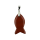 Pêche de pierre précieuse Pendant Naturel Stone Pisend Pendants Migne Pishant Charm pour les bijoux de bricolage environ 20x38 mm