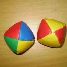 Hotsale PU Leather Customized Hacky Sack Juggling Ball, Design Customized PU Leather Hacky Sack Ball