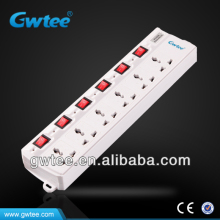 10A 2500W electrical plugs and socket