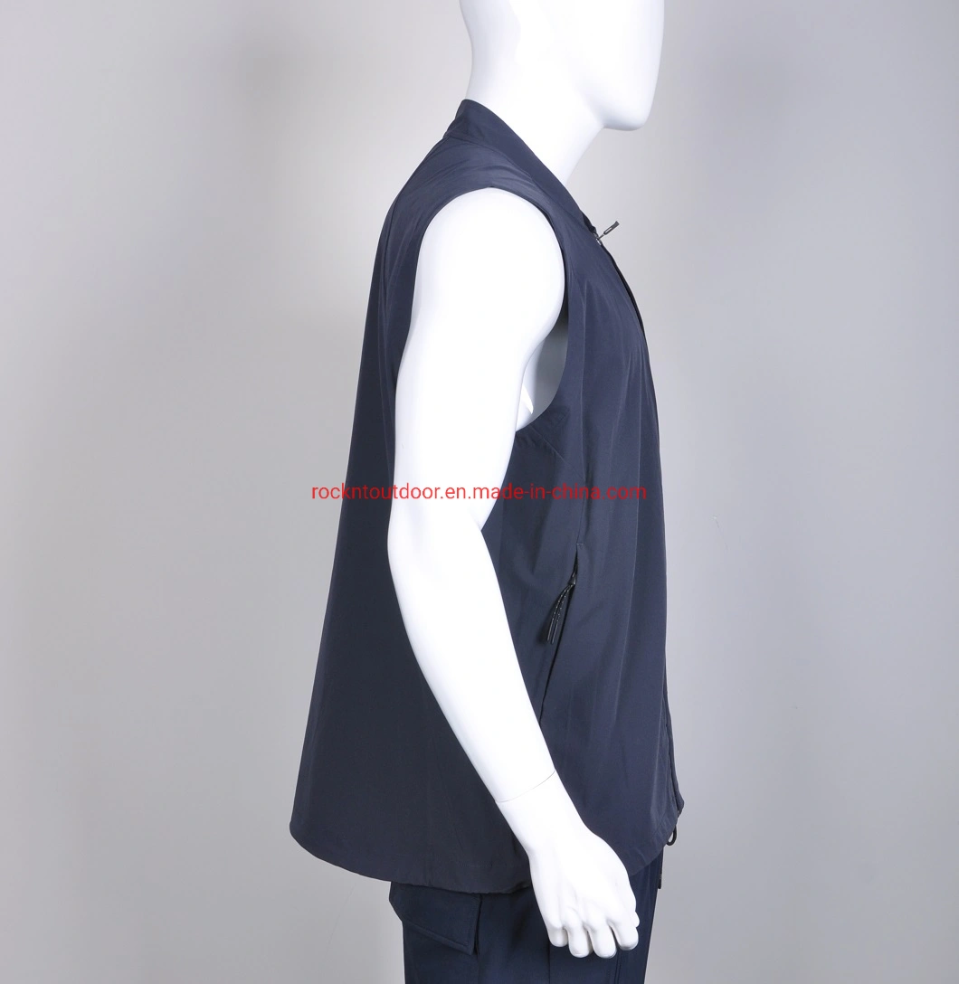 High Quality Summer Jogging Sportswear Recreational Vest Windstopper Gilet