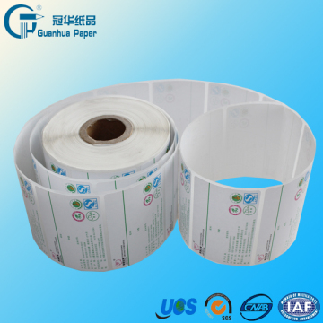 SGS Preprinted Zebra Direct Thermal Label Roll