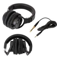 DJ Monitoring Headphones for Mixing Consoles, CDJ Players, and Computers - Closed-back Over-ear