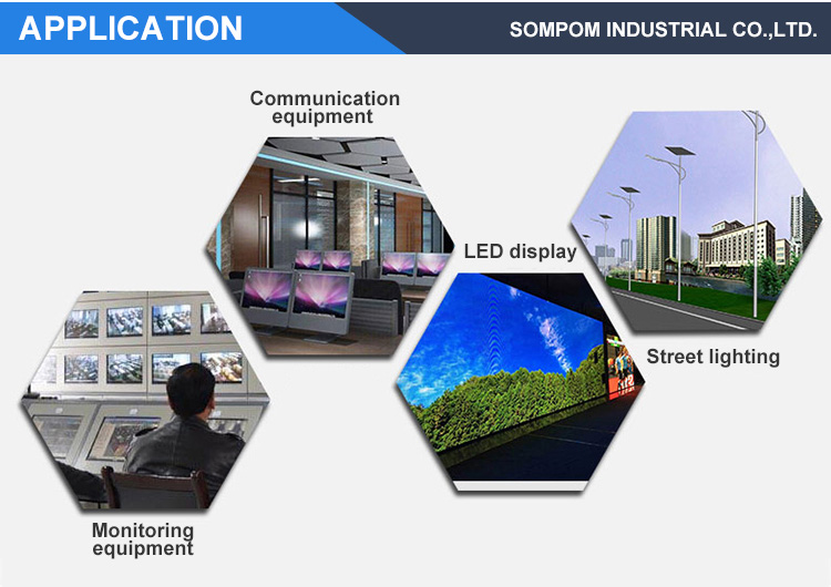 Single Output Sompom 5V 3.8A AC/DC Switching Power Supply