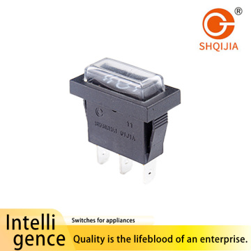 Chave seletora em formato de barco com funcionalidade dupla