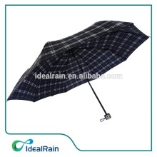 cheap manual open tartan umbrella