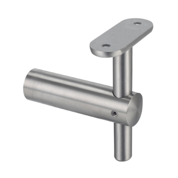 304 side mounted round pipe handrail support