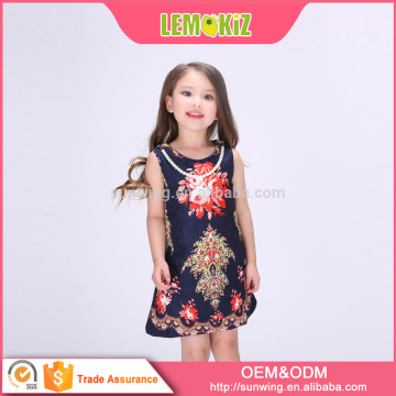 Fashion Children Girls Dress Kids Girls Casual Dresses For Weddings