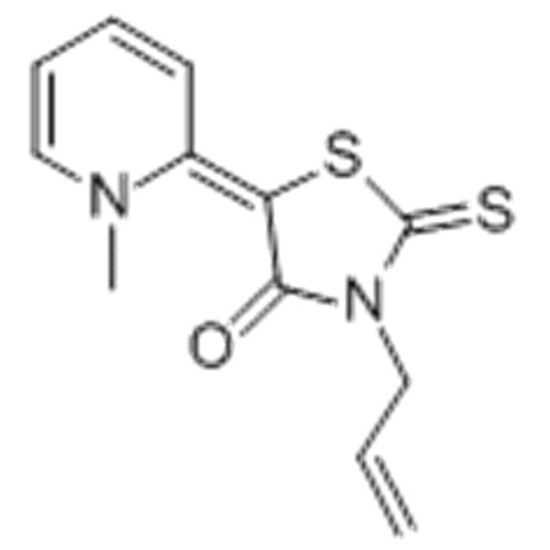 2-THIOXO-3-ALLYL-2-4-OXO-5- (N-MÉTHYL-PYRID-2-YLIDEN) -1,3-THIAZOLDINE CAS 34330-15-9