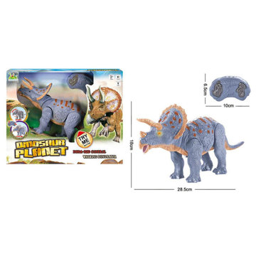 DINOSAUR ISLAND TOYS INFRARED R/C DINOSAUR , WITH SOUND AND LIGHT