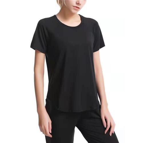 Damen Quick Dry Kurzarm T-Shirt atmungsaktiv