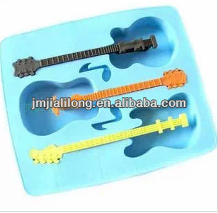 silicone guitar ice cubes