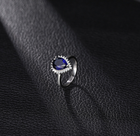 2020 925 silver ring cz diamonds ring women
