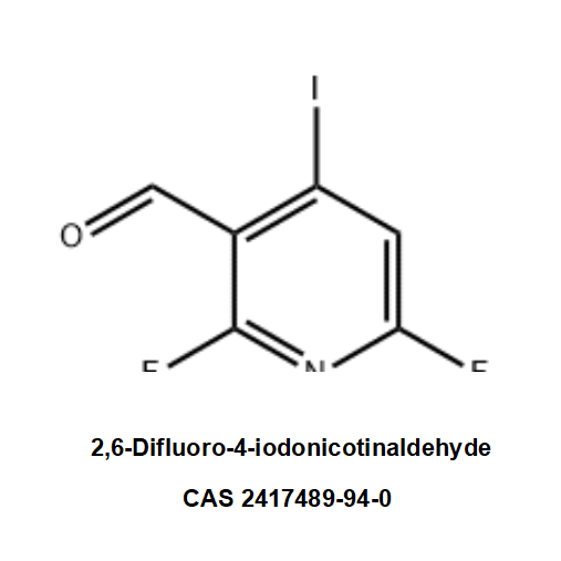 2 ، 6-difluoro-4-iodonicotinic aldehyde CAS No.2417489-94-0