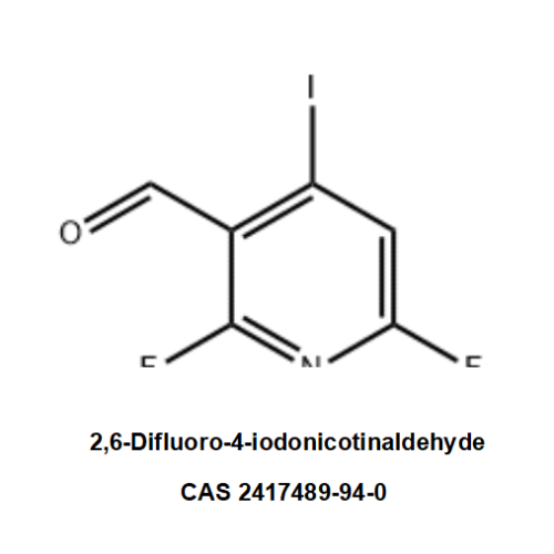 2, 6-διφθορο-4-Ιωρικοτινική αλδεΰδη CAS No.2417489-94-0