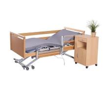 Wooden Movable Folding Intensive Care Bed