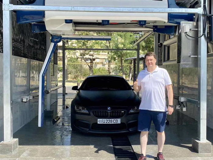 Uzbekistan touchless car wash