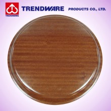 High Quality Restaurant Round Wooden Serving Tray