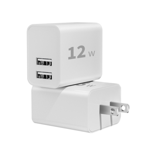 Mobiltelefoneffektadapter 12W USB Wall Charger