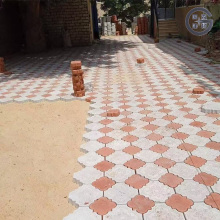 Decorative Interlocking Concrete Paving Tiles