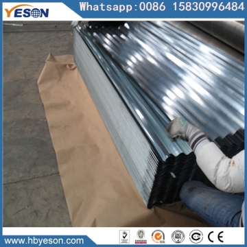 Construction material red color Corrugating Roofing Sheet